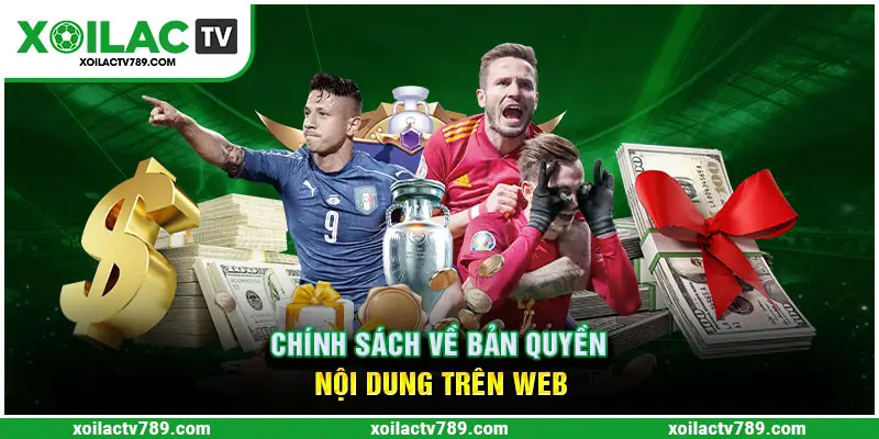 Chính sách bản quyền với các nội dung trên web