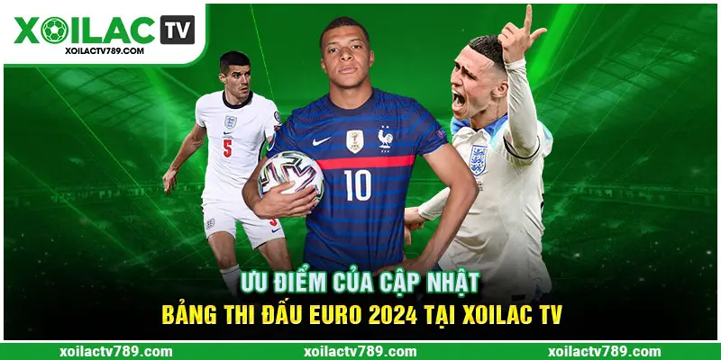 Bảng thi đấu Euro 2024 Xoilac TV nhanh chóng, miễn phí